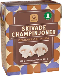 Champinjoner Skivor