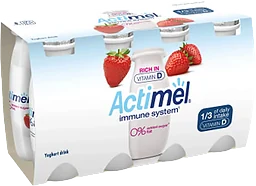 Drickyoghurt Jordgubb 100g 8-p Actimel