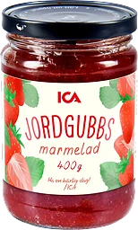Jordgubbsmarmelad 400g ICA