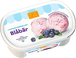 Blåbär Gräddglass