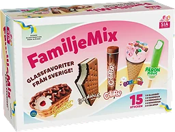 Familjemix 15-p SIA GLASS