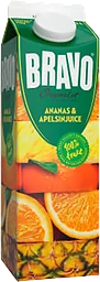 Ananas & Apelsinjuice 1l Bravo