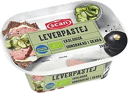Leverpastej Ugnsbakad Ekologisk 200g  Scan