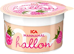 Mannamål Hallon 165g ICA