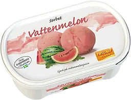 Sorbet Vattenmelon Vegan 500ml Triumf Glass