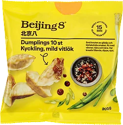 Dumpling kyckling mild vitlök 200g Beijing8