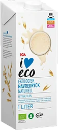 Havredryck Naturell KRAV 1l ICA I love eco