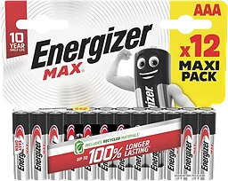 Batteri AAA 12-p Energizer Max