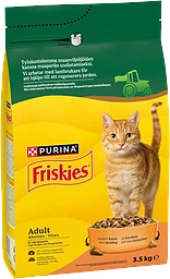 Kattmat Adult Kyckling & Grönsaker 3,5kg Friskies