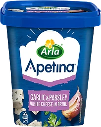 Vitost tärnad i lake vitlök persilja 410 g  Apetina