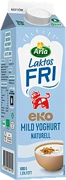 Mild Yoghurt Naturell 1,5% Laktosfri Ekologisk 1000g Arla Ko®