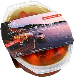 Signalkräftor svenska kokta 500g Smålandskräftan