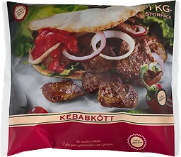 Kebabkött Fryst 1kg Svenska Hamburgare