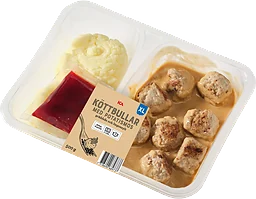 Färdigmat Köttbullar med Potatismos Lingonsylt XL 500g ICA