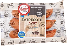 Entrecotekorv 80% Kötthalt 225g Rybergs