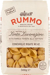 Pasta Conchiglie Rigate No. 42 500g Rummo
