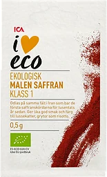 Saffran Malen Klass 1 0,5g Ekologisk ICA I love eco
