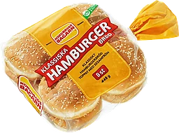 Hamburgerbröd 8-p 448g Korvbrödsbagarn