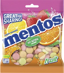 Godispåse Fruit 150g Mentos