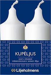 Kupeljus Vit 2-pack