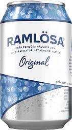 Vatten Kolsyrad Original 33cl Burk Ramlösa