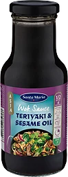 Asia Teriyaki & Sesame oil Woksås 250ml Santa Maria