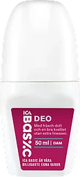 Deodorant Roll On Woman 50ml ICA Basic