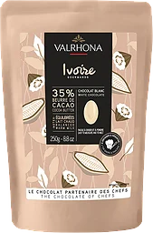 Chokladbitar Ivoire 35% Kakao 250g Valrhona