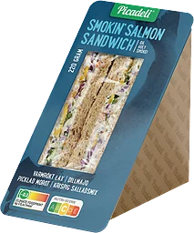 Sandwich Smokin' salmon