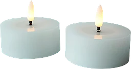 LED Stora värmeljus 2p ICA