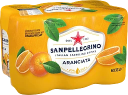 Läska Aranciata 6x33cl San Pellegrino