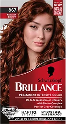 Hårfärg 867 Autumn Brown 1-p Brillance Schwartzkopf