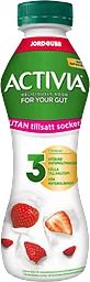 Drickyoghurt Jordgubb utan tillsatt socker 310g Activia