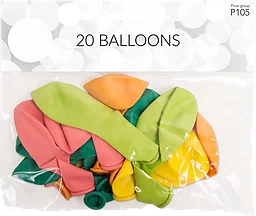 Ballong mix färger 20-p Happy Party