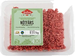 Nötfärs ca 500g Gudruns