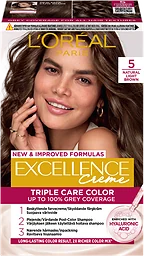 Excellence 5 Natural Light Brown Permanent Hårfärg