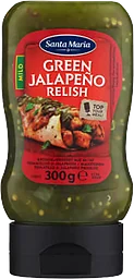 Green jalapeño relish Mild 300g Santa Maria