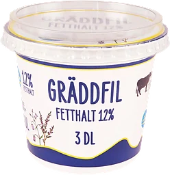 Gräddfil 12% 3dl Grådö Mejeri