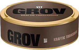 Vit Portionssnus 21,6g Grov