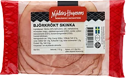 Skinka Björkrökt ca110g Nyhléns Hugosons