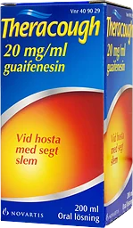 Hostmedicin Oral lösning 20mg/ml 200ml Theracough