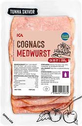 Cognacsmedwurst Tunna Skivor 200g ICA