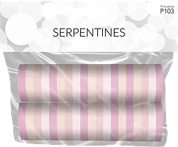 Serpentiner rosa 2p Happy Party