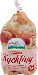 Kyckling med inkråm Fryst 1,5kg Qibbla Halal