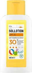 Sollotion Barn SPF30 200ml ICA Hjärtat