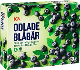 Stora blåbär Fryst 250g ICA