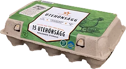 Ägg 15P Frigående Utomhus