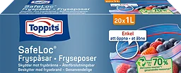 Fryspåse Safeloc 20-pack
