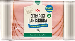 Lantskinka Extrarökt 120g ICA