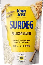 Surdeg fullkornsvete 150g Kronjäst
